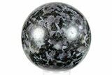 Polished, Indigo Gabbro Sphere - Madagascar #289858-1